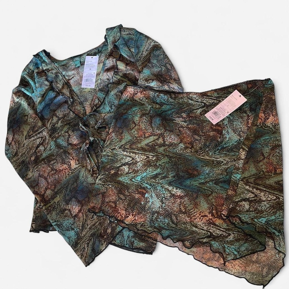 Wild Fable Earthy Tones Blouse